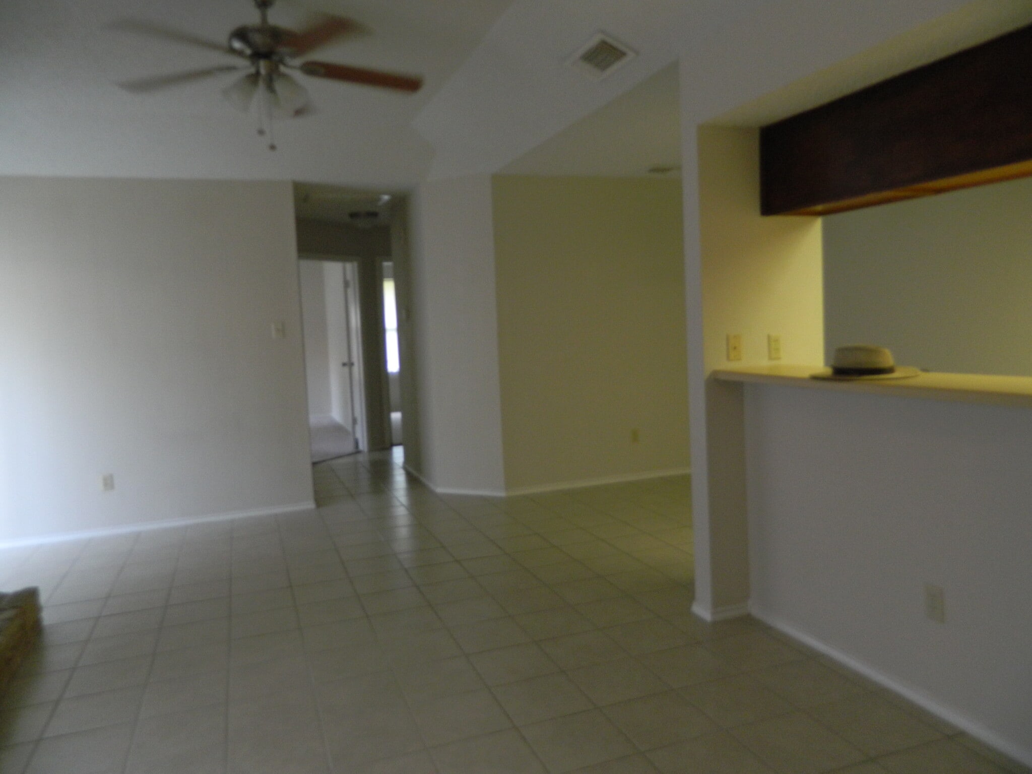 View from Entry all the way back to the bedrooms - 7806-B Chimayo Cv.,