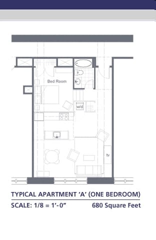 1BR/1BA - The Farr Lofts