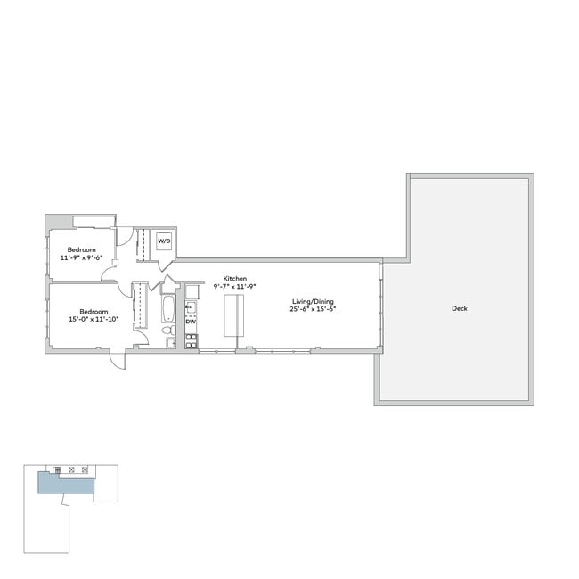 Floorplan - 5550 S Dorchester
