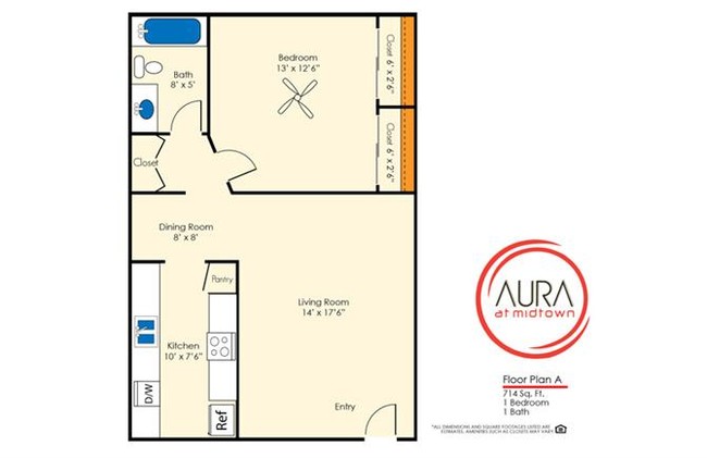 Floorplan - Aura at Midtown