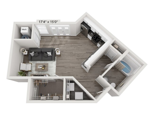 Floorplan - City Gate Apartment Homes