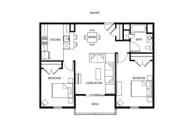 Floorplan - zBarton Commons
