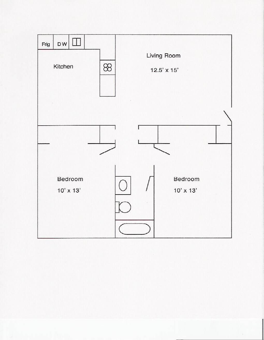Floorplan - 308 W C St