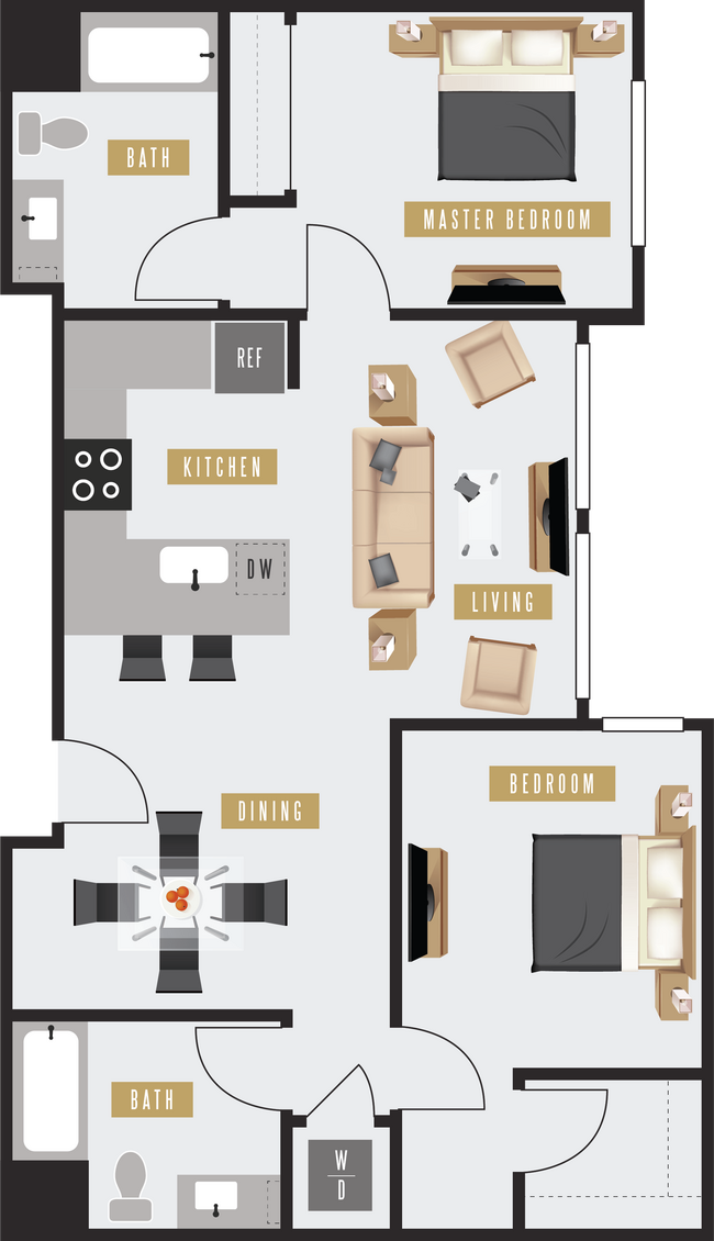 Floorplan - Axis Oakland
