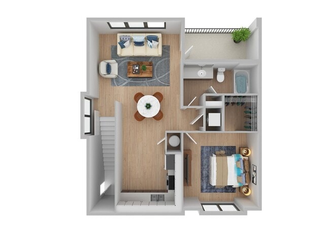 1 Bedroom | 1 Bath | 963 SF | Renovated - Talison Row at Daniel Island Apartments