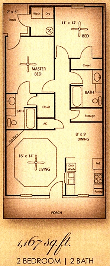 Floorplan - Lumberton on the Lake