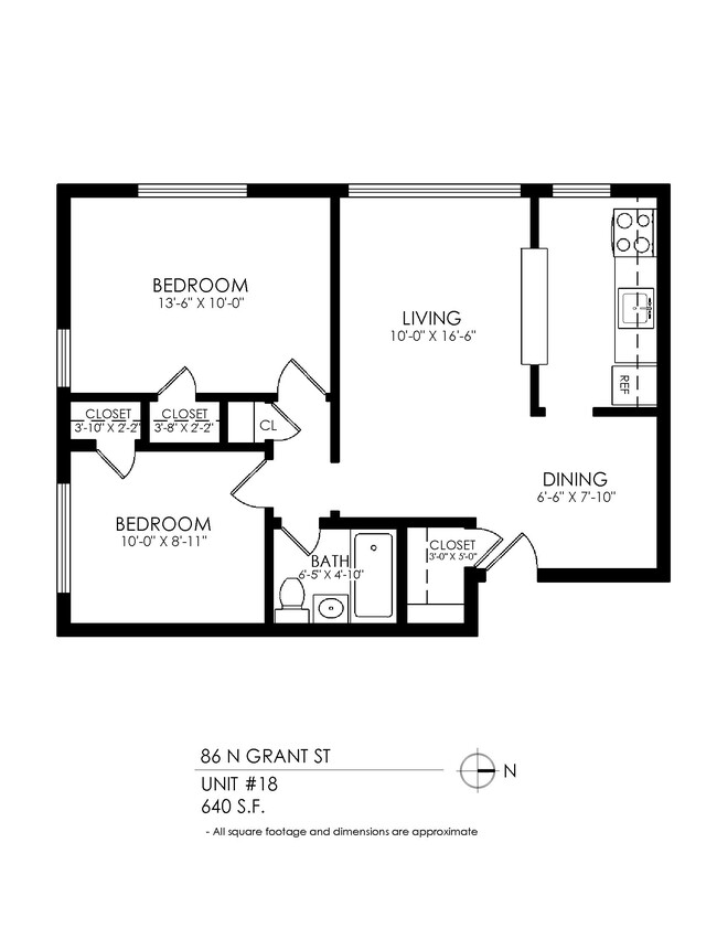 Floorplan - 86 Grant