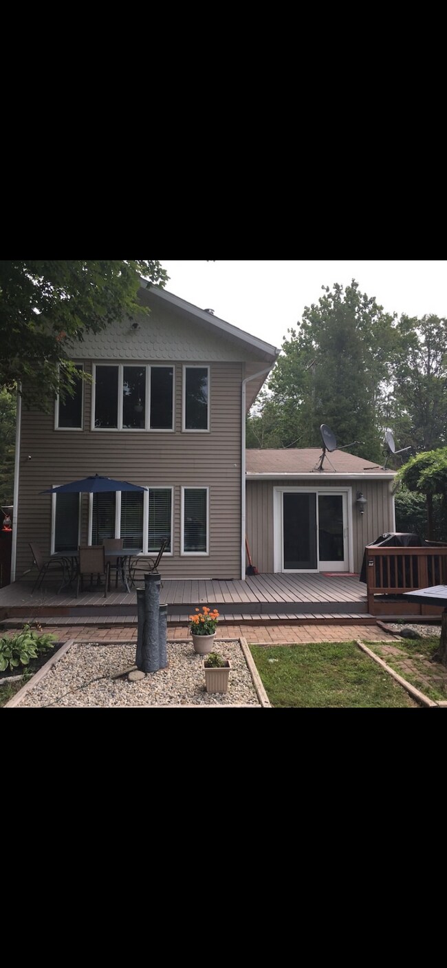 Back deck lakeside - 27030 County Road 653