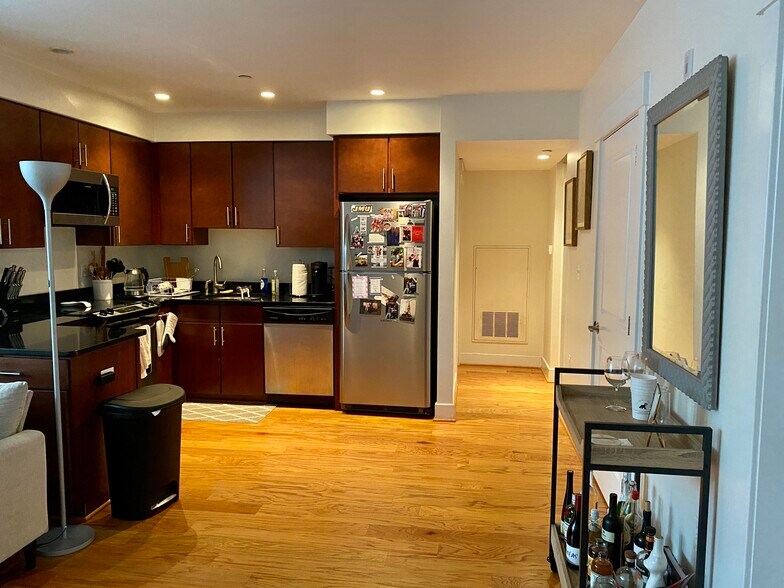 Kitchen and hallway to master bedroom - 2910 Georgia Ave NW