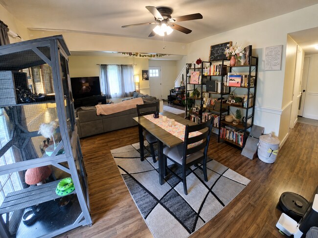 Building Photo - Indoor Balcony + Pet Friendly + Fenced In Yard + Attached Garage + Washer & Dryer Included! Avail...