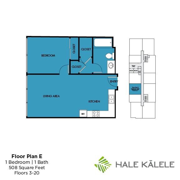 Floorplan - Hale Kalele Apartment Homes