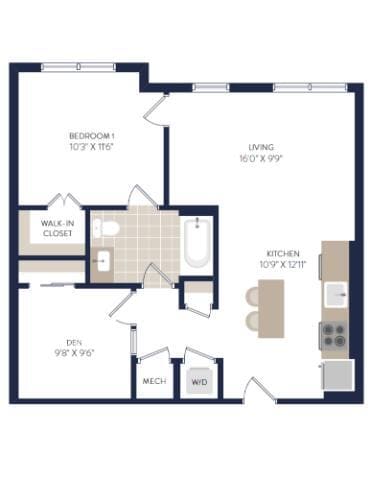 Floorplan - Rise Temple I & II Property List - RentCafe USE ONLY