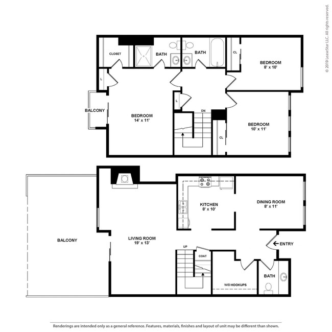 Floorplan - The Habitat Apartments