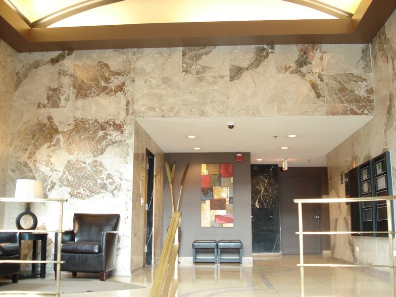 Chess Lofts lobby - 320 E 21st St