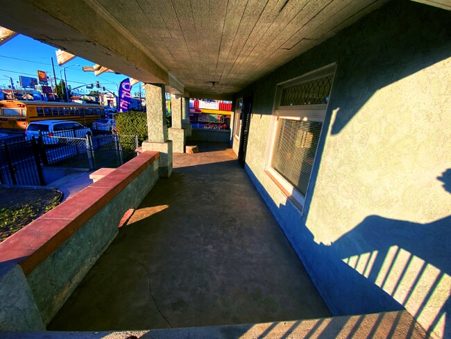 Front Porch (Left) - 4012 S Normandie Ave