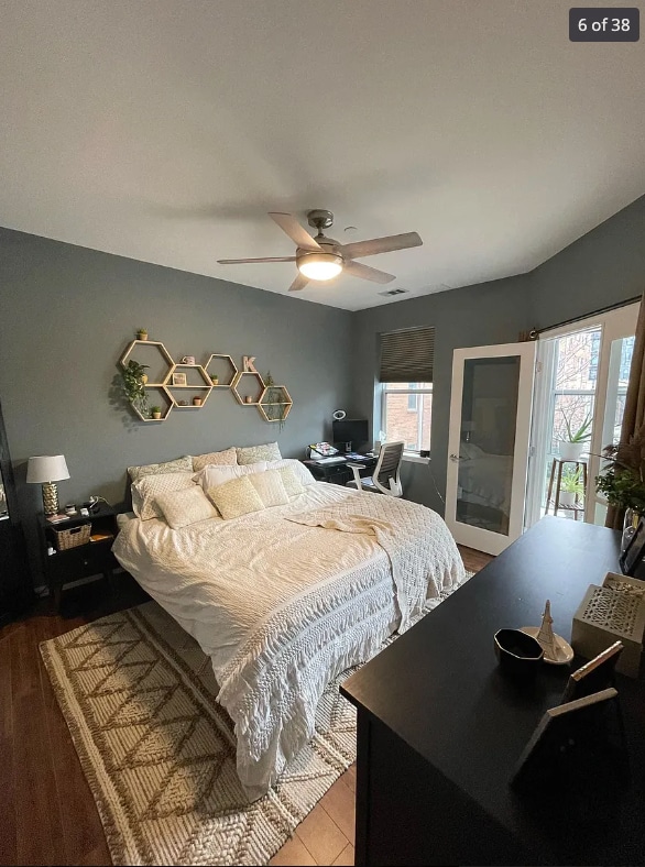 bedroom, king size bed comes with the apt - 23 Pierside Dr
