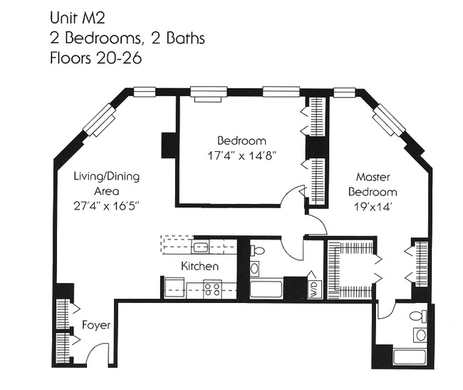 Floorplan - Portside Towers