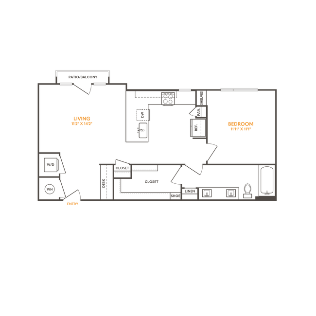 Floorplan - Citron at The Packing District