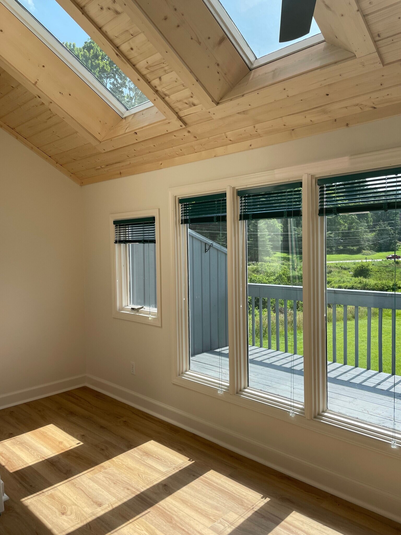 Sunroom & Deck & View - 7978 Hickory Nut Gap Rd