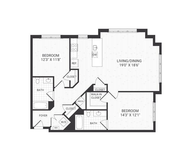Floorplan - The James