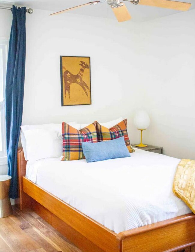 Bedroom 2 with views of Yard - 1171 Hyperion Ave