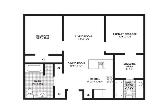 Floorplan - Waters Edge At Rahway