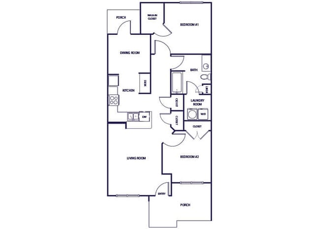 Floorplan - Grand Oaks Apartment Homes