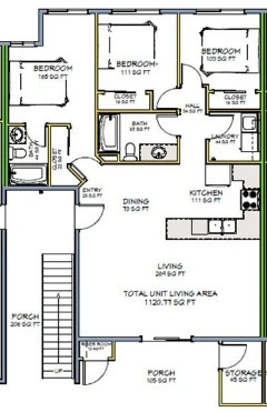 Floorplan - Cascade Meadows Apartments