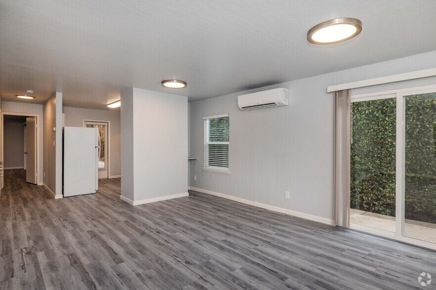 1BR, 1BA -1,200SF - Living Room - 230 Queens Way - 55+ Community