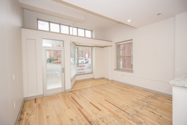 View from living room & Kitchen areas - Residences at the Albemarle Hotel