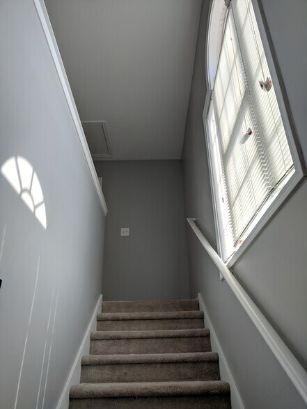 Stairs to 2nd floor - 202 Alde St