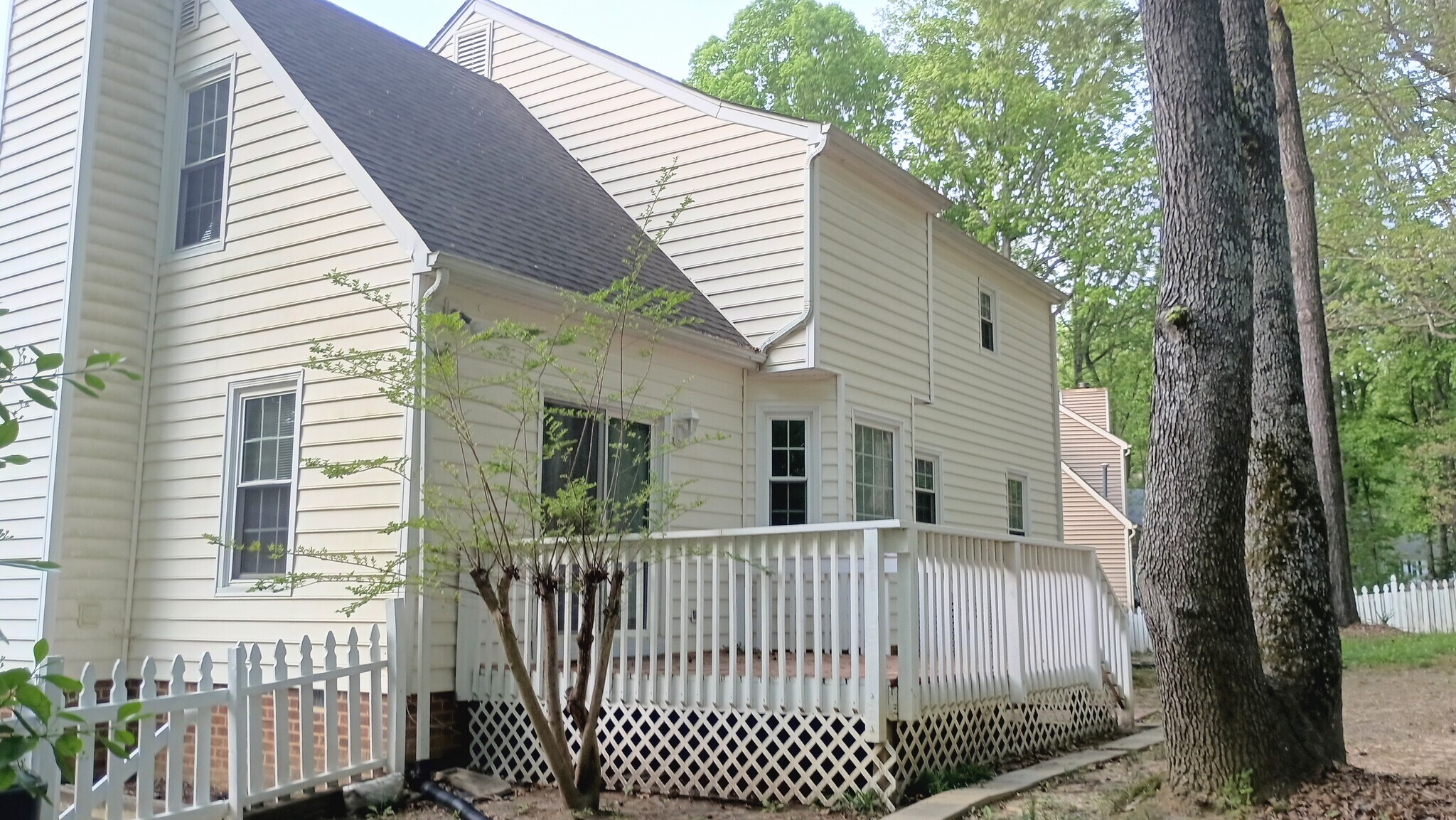 Back of the house - 5505 Standing Oak Pl