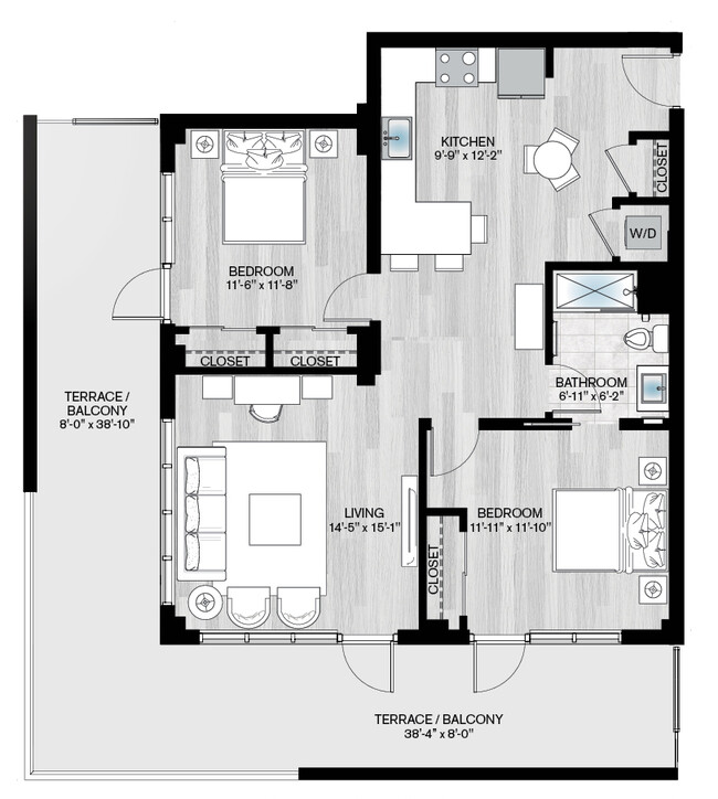 Floorplan - Vantage St. Pete