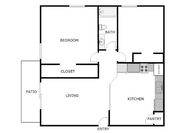 Floorplan - BAY VIEW APARTMENTS