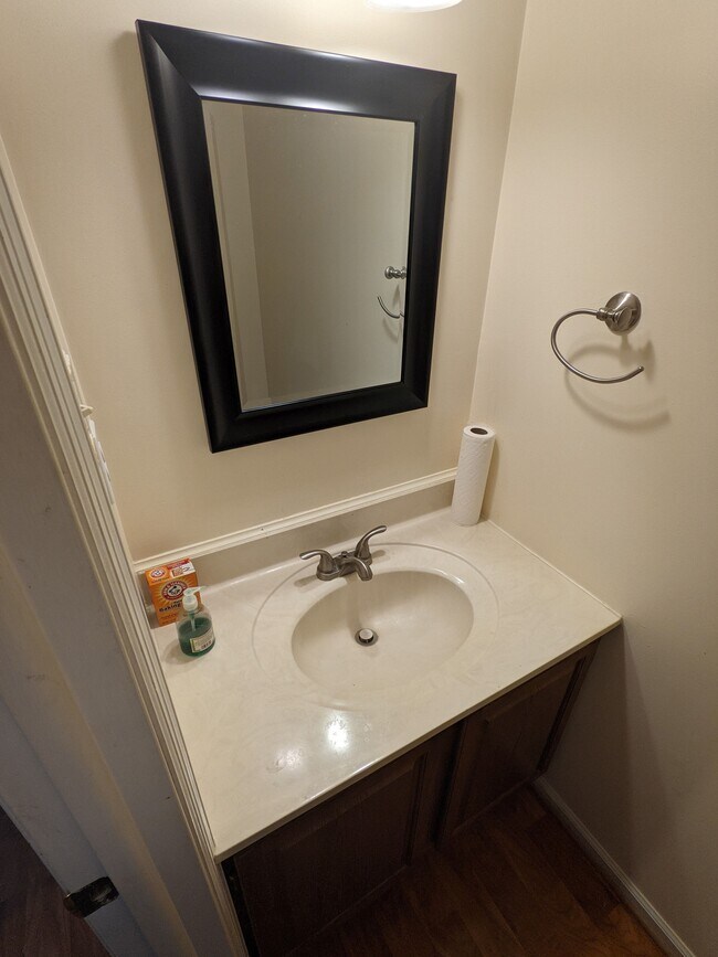 Downstairs half bath - 9908 Whitney Cir