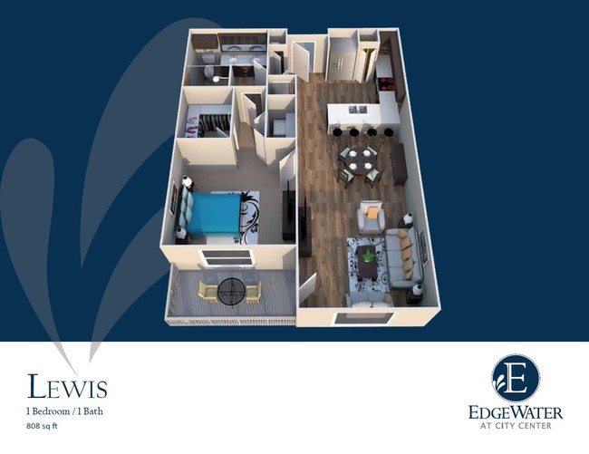 Floorplan - EdgeWater at City Center