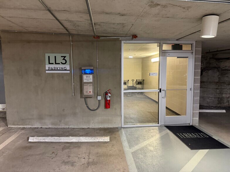 Underground entrance to building - 700 12th Ave S