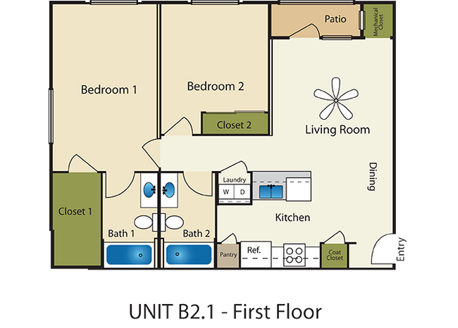 Floorplan - Providence Place Apartments