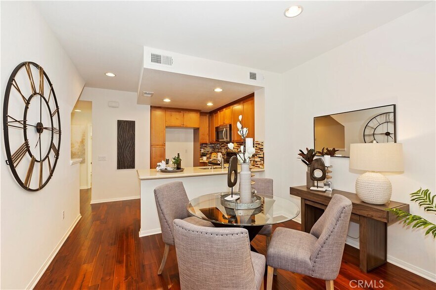 Kitchen and dining area - 335 S Glendora Ave