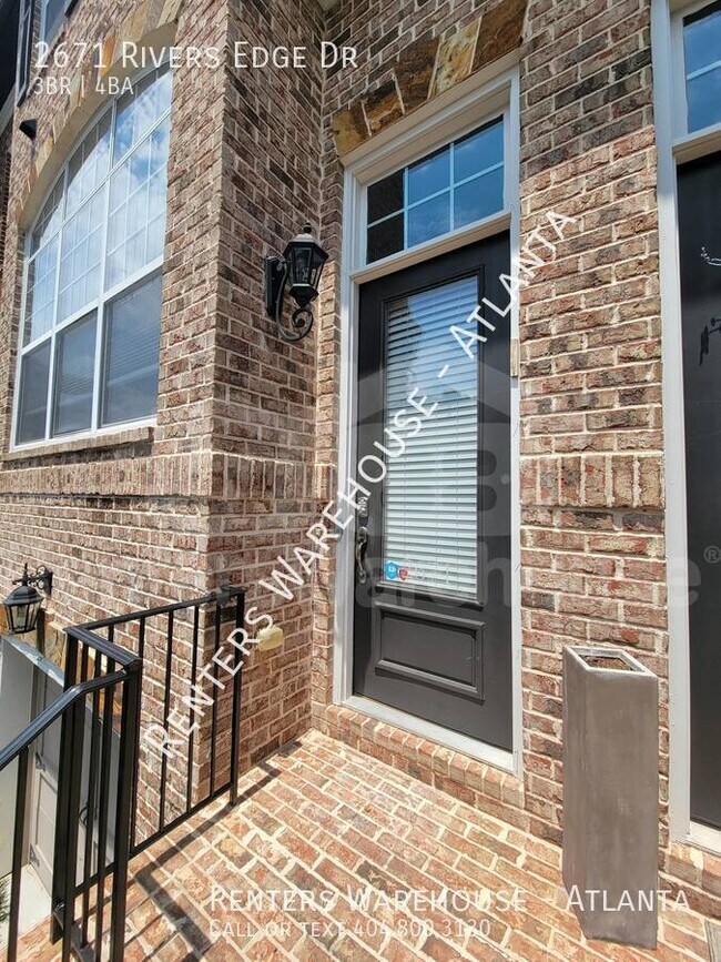 Beautiful 3 Story Brick Buckhead Townhome! 2671 Rivers Edge Dr NE