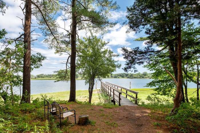Boardwalk out to spruce creek - 100 Shepards Cove Rd