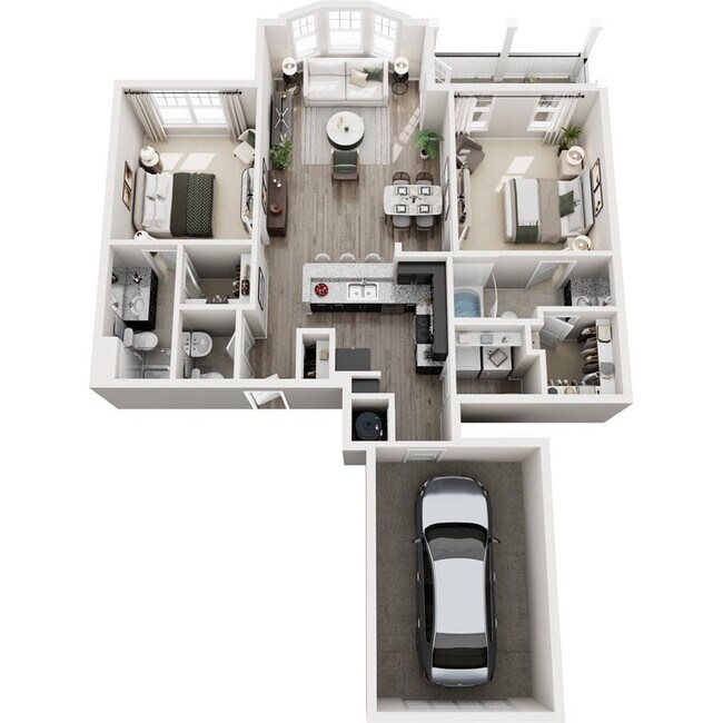 Floorplan - The Hamilton at Fishers