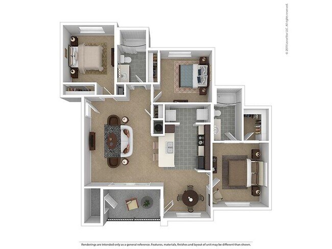 Floorplan - Crimson Point Apartments