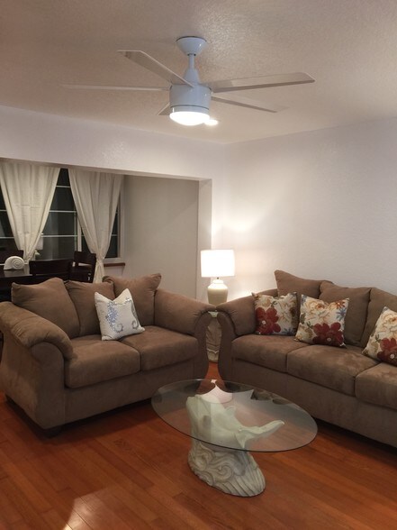 Living Room with Queen Sleeper Sofa Bed - 21320 Brinson Ave