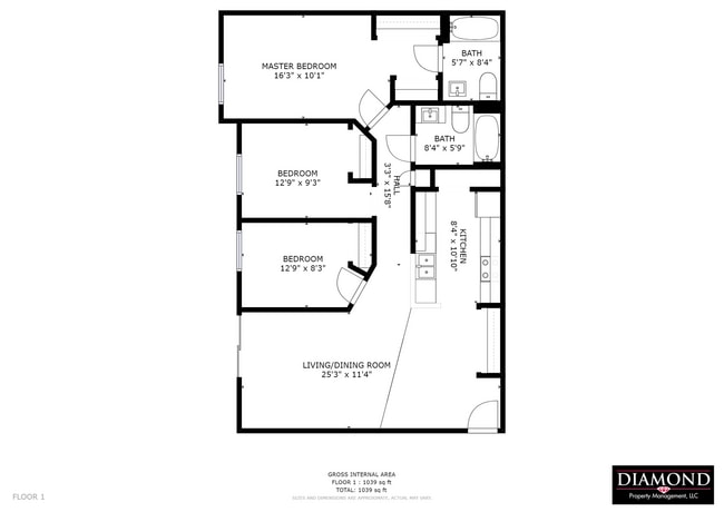 Floorplan - Chestnut Ridge Apartments