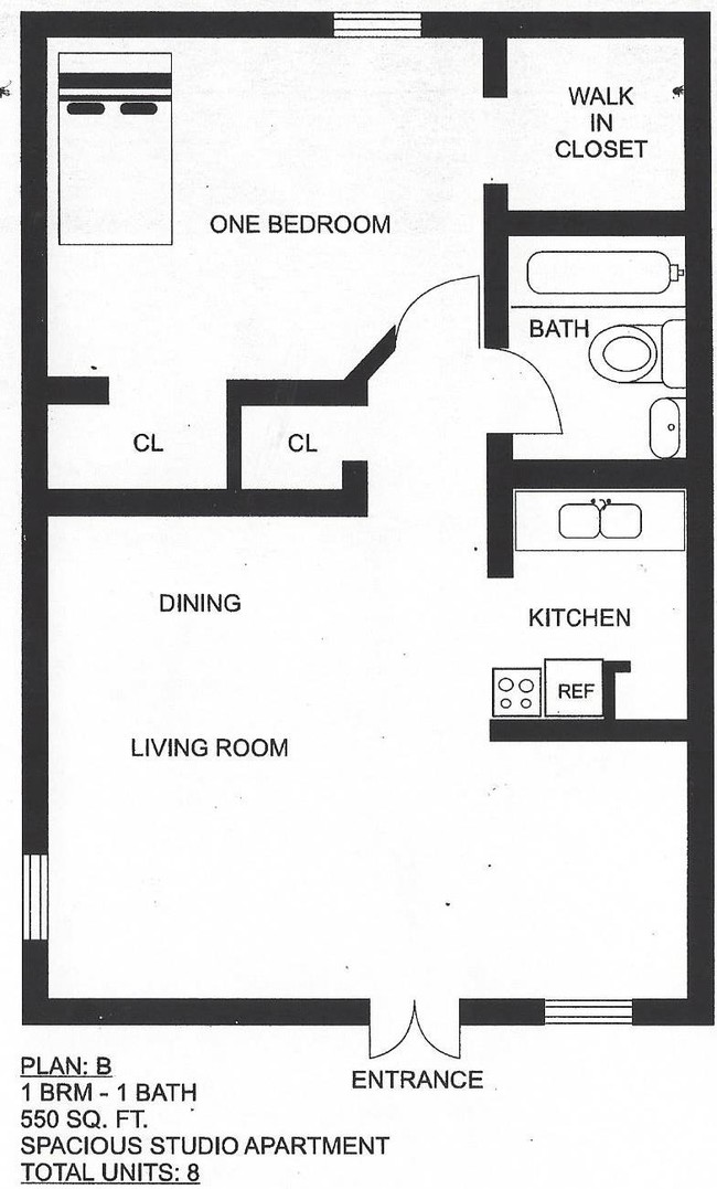 Floorplan - Forest Oak Apartments