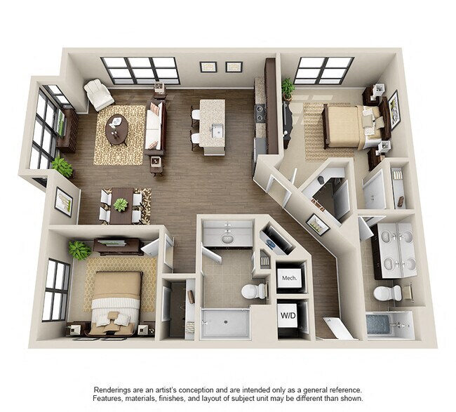 Floorplan - The Julian at Fair Lakes