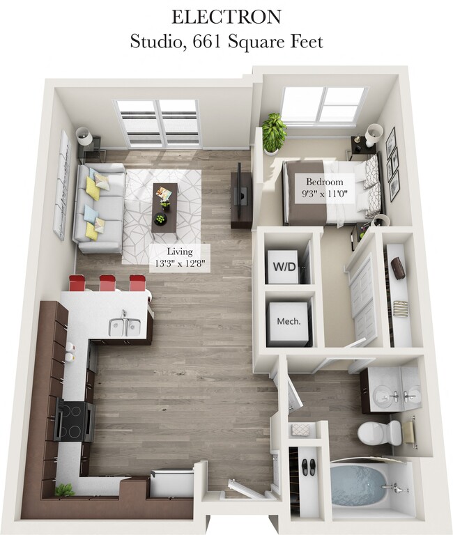 Floorplan - Venture Apartments iN Tech Center