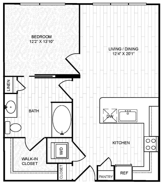 Floorplan - Moda Apartments