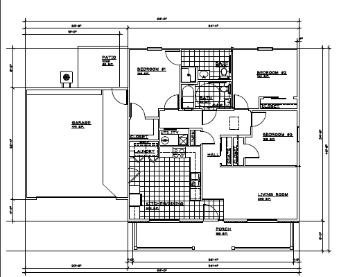 3BR/2BA - Forest Edge